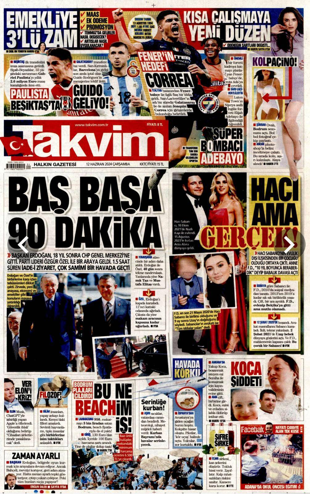 Sabah, Hürriyet, Yeni Şafak ve MHP'ye Yakın Gazete Özel-Erdoğan Görüşmesini Böyle Gördü! 4